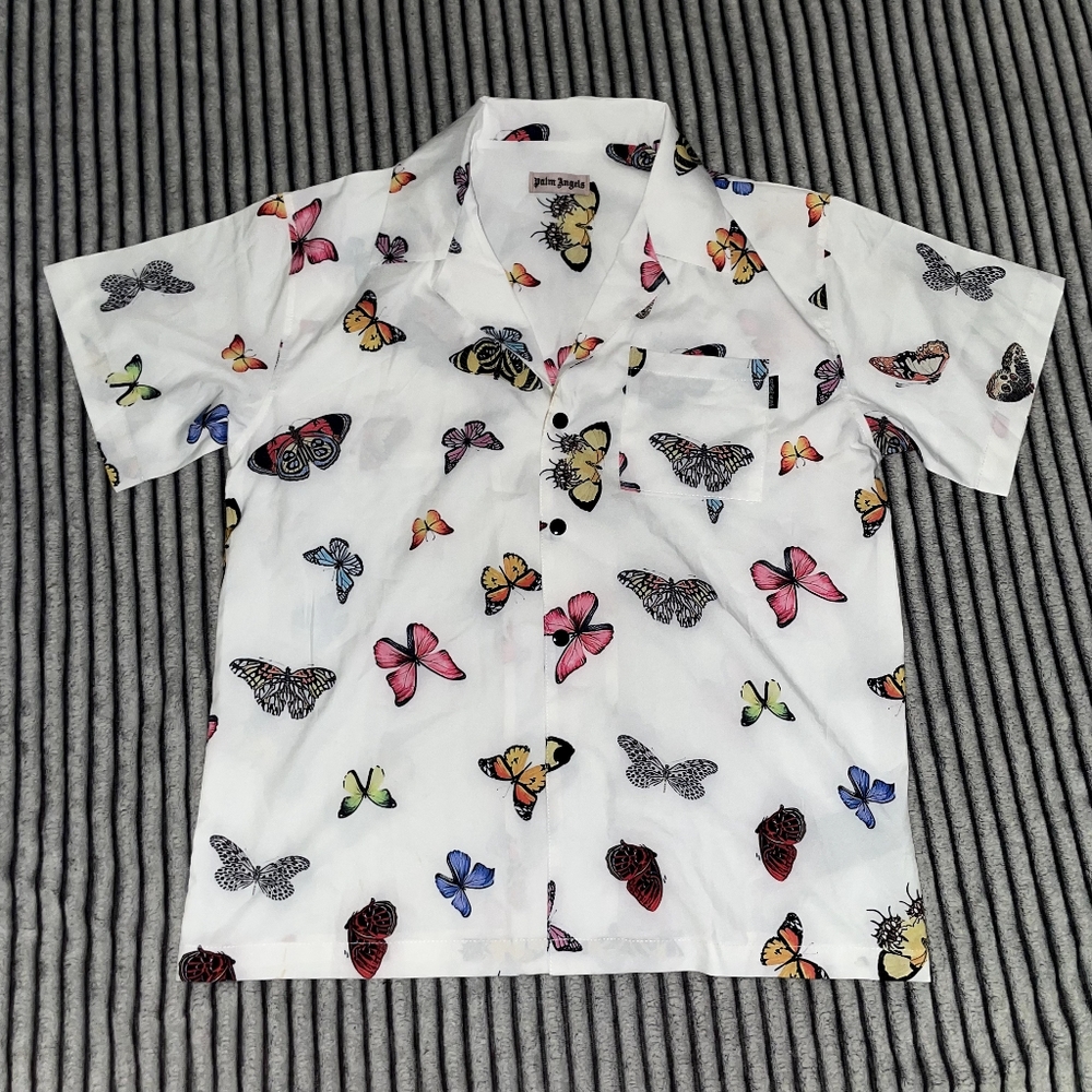 Palm angels butterfly button up
